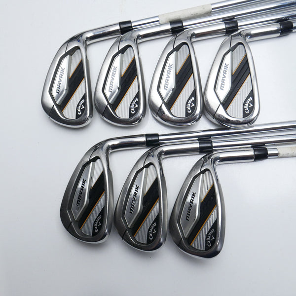 Used Callaway Mavrik Iron Set / 4 - PW / Regular Flex