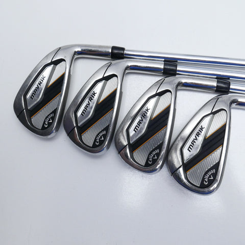 Used Callaway Mavrik Iron Set / 4 - PW / Stiff Flex