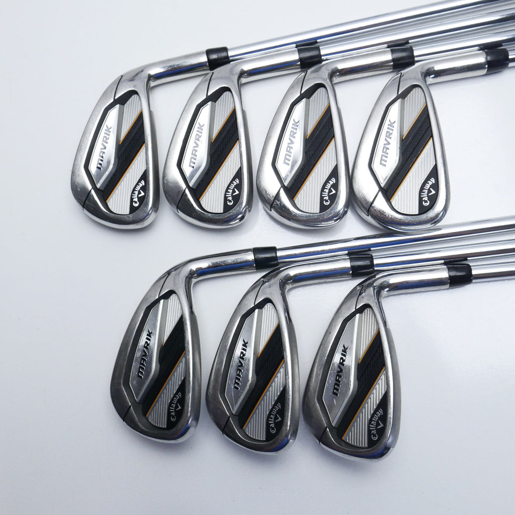 Used Callaway Mavrik Iron Set / 4 - PW / Stiff Flex