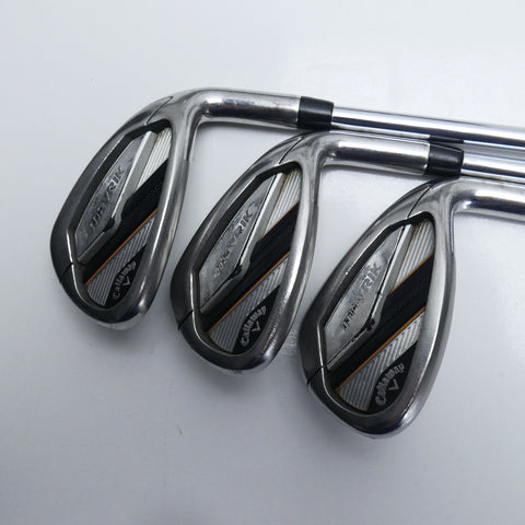 Used Callaway Mavrik Iron Set / 5 - PW + AW / Stiff Flex