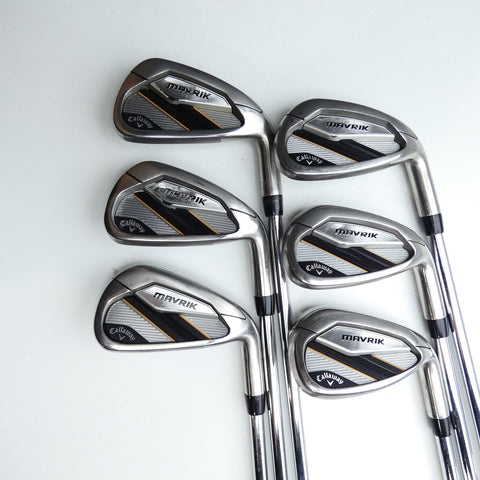 Used Callaway Mavrik Iron Set / 5 - PW / Regular Flex