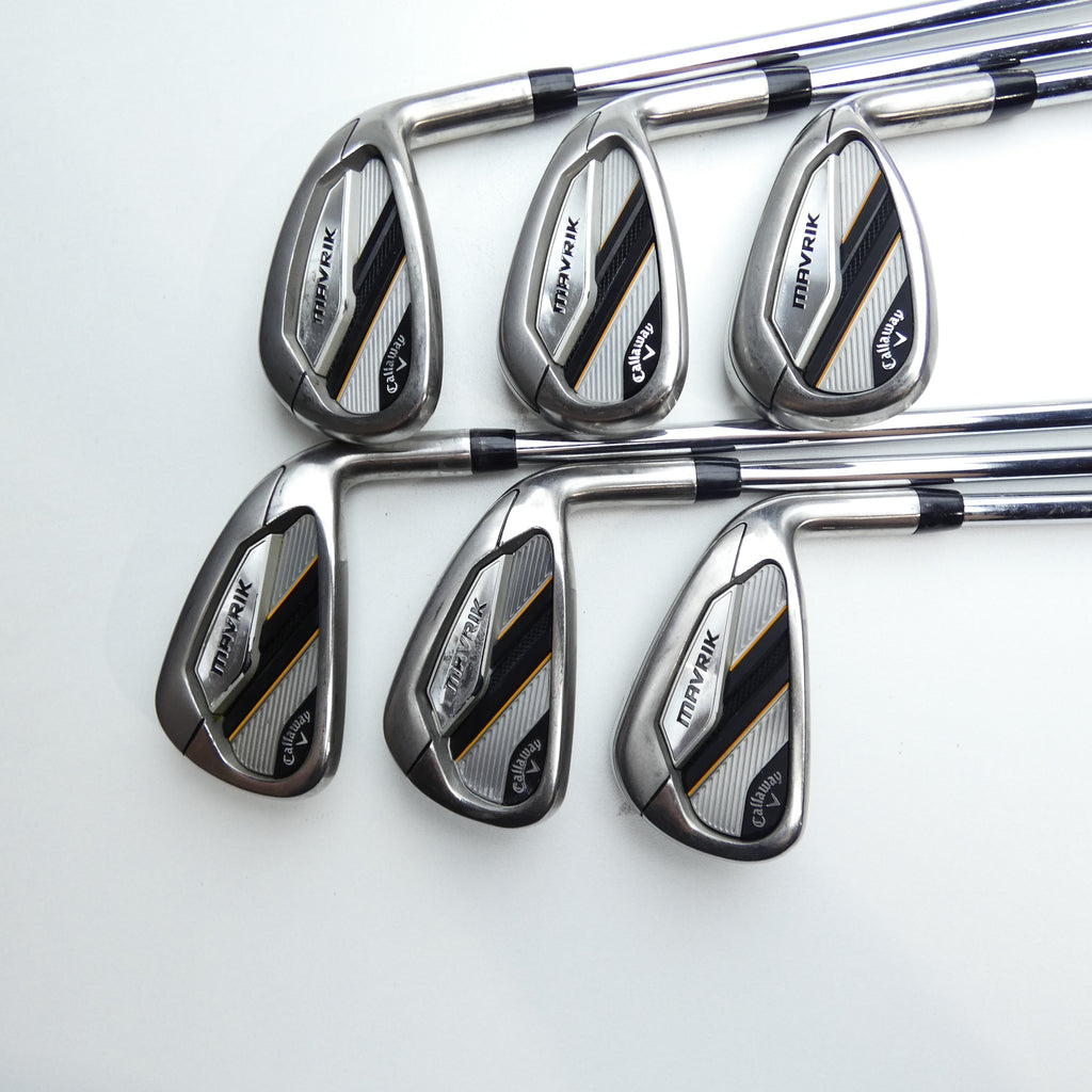 Used Callaway Mavrik Iron Set / 5 - PW / Regular Flex
