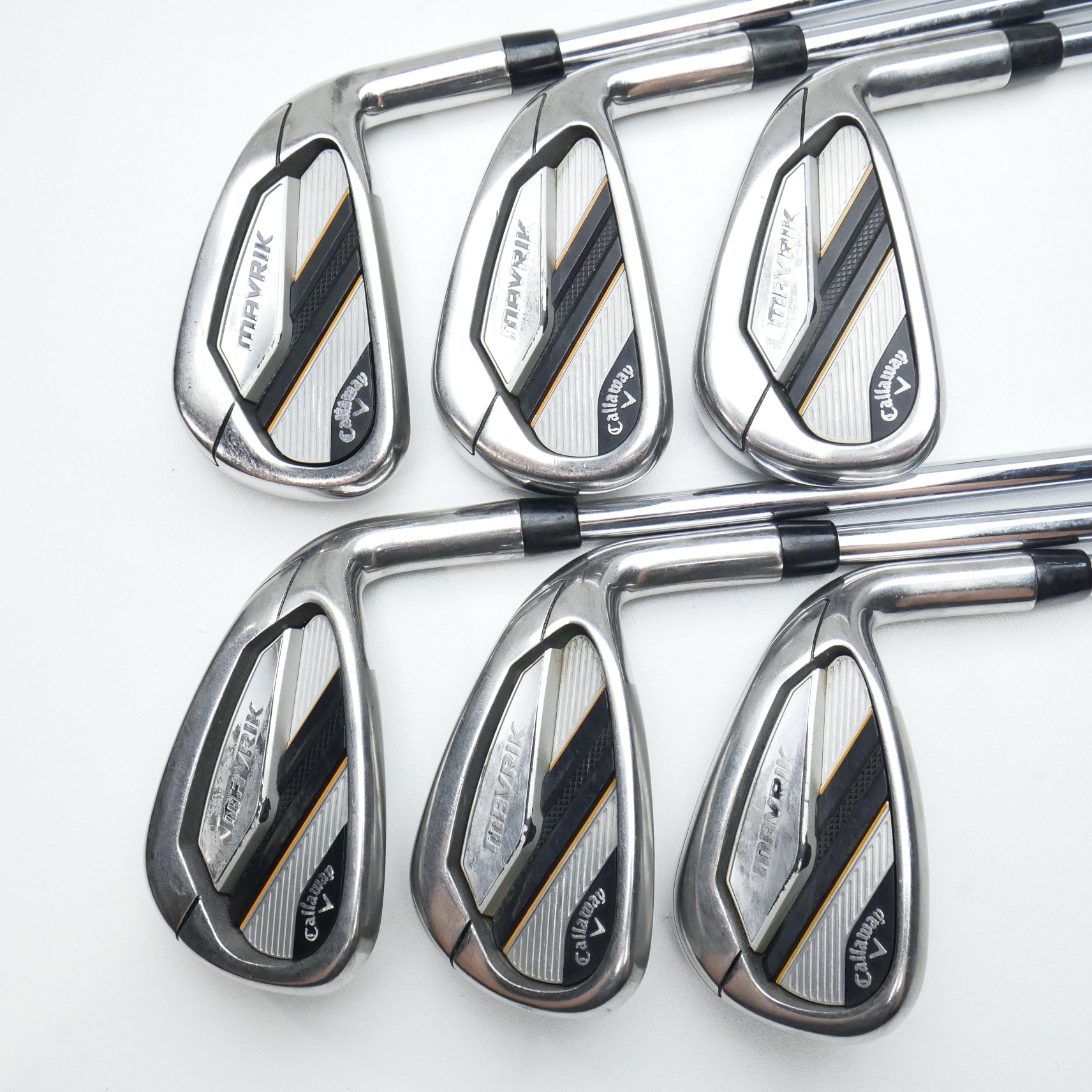 Used Callaway Mavrik Iron Set / 5 - PW / Regular Flex