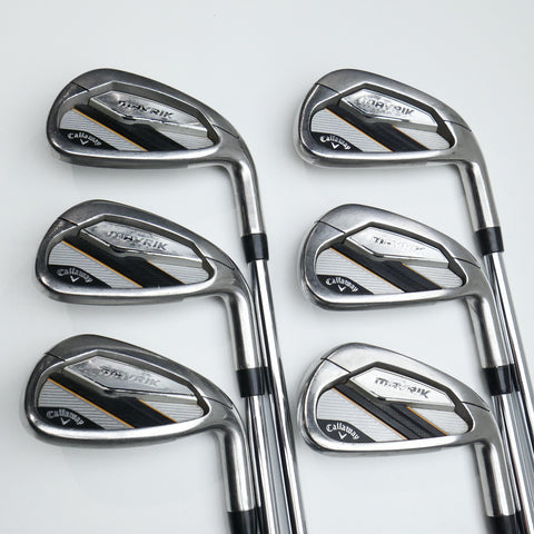 Used Callaway Mavrik Iron Set / 5 - PW / Stiff Flex