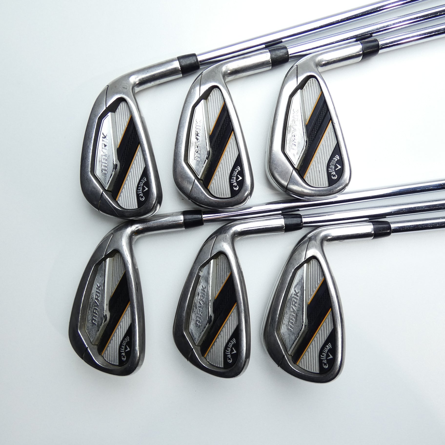 Used Callaway Mavrik Iron Set / 5 - PW / Stiff Flex