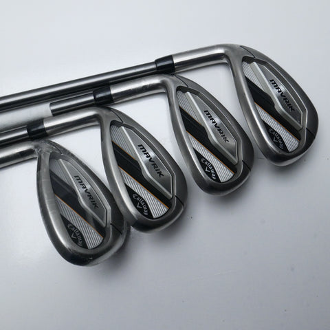 Used Callaway Mavrik Iron Set / 5 - SW + AW / Regular Flex / Left-Handed