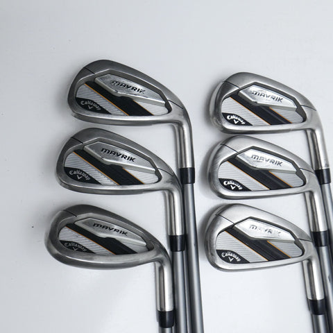 Used Callaway Mavrik Iron Set / 5 - SW / Regular Flex