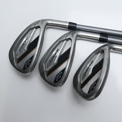 Used Callaway Mavrik Iron Set / 5 - SW / Regular Flex