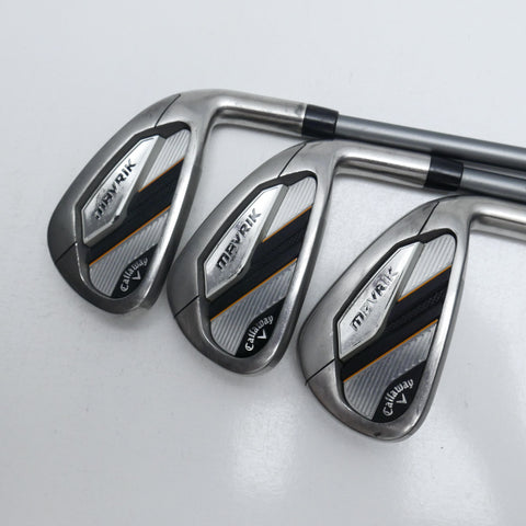 Used Callaway Mavrik Iron Set / 5 - SW / Regular Flex