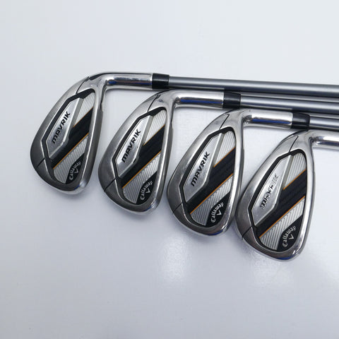 Used Callaway Mavrik Iron Set / 6 - PW + AW + GW / Soft Regular Flex