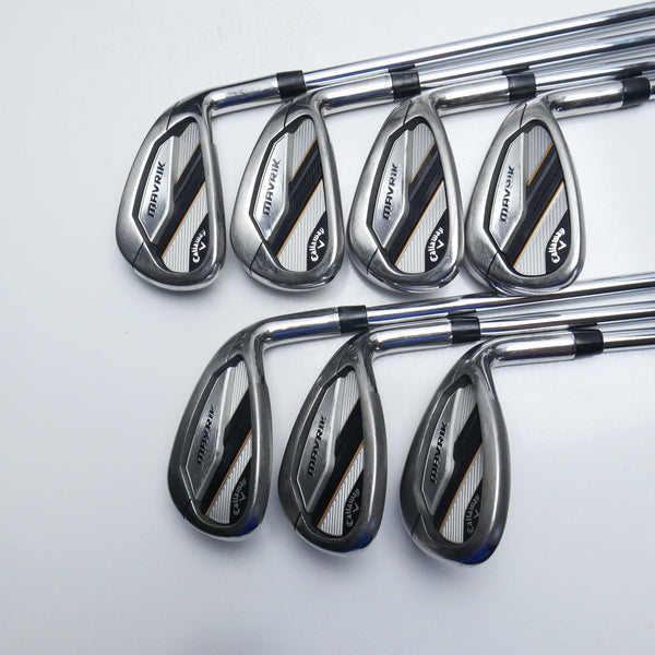 Used Callaway Mavrik Iron Set / 6 - SW + AW / Regular Flex