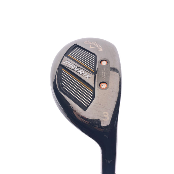 Used Callaway Mavrik Max 3 Hybrid / 19 Degrees / Lite Flex