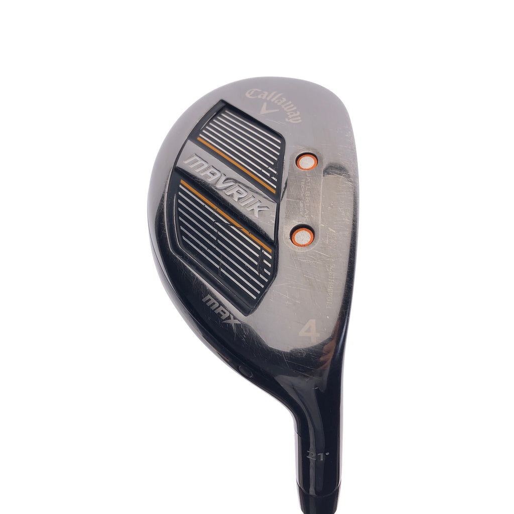 Used Callaway Mavrik Max 4 Hybrid / 21 Degrees / Regular Flex