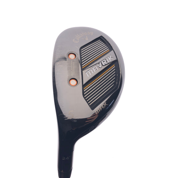 Used Callaway Mavrik Max 5 Hybrid / 24 Degrees / Lite Flex / Left-Handed