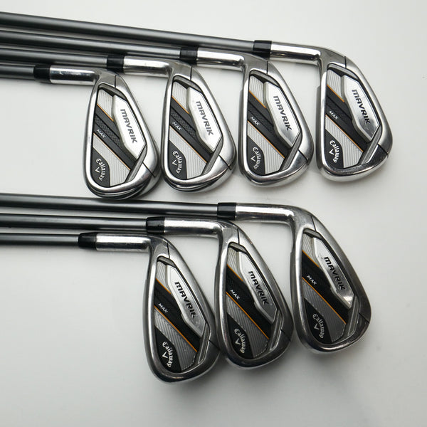 Used Callaway Mavrik Max Iron Set / 4 - PW / Regular Flex / Left-Handed