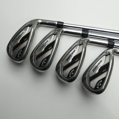 Used Callaway Mavrik Max Iron Set / 5 - SW + AW / Regular Flex