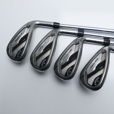 Used Callaway Mavrik Max Iron Set / 5 - SW + AW / Regular Flex