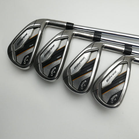 Used Callaway Mavrik Max Iron Set / 5 - SW + AW / Regular Flex