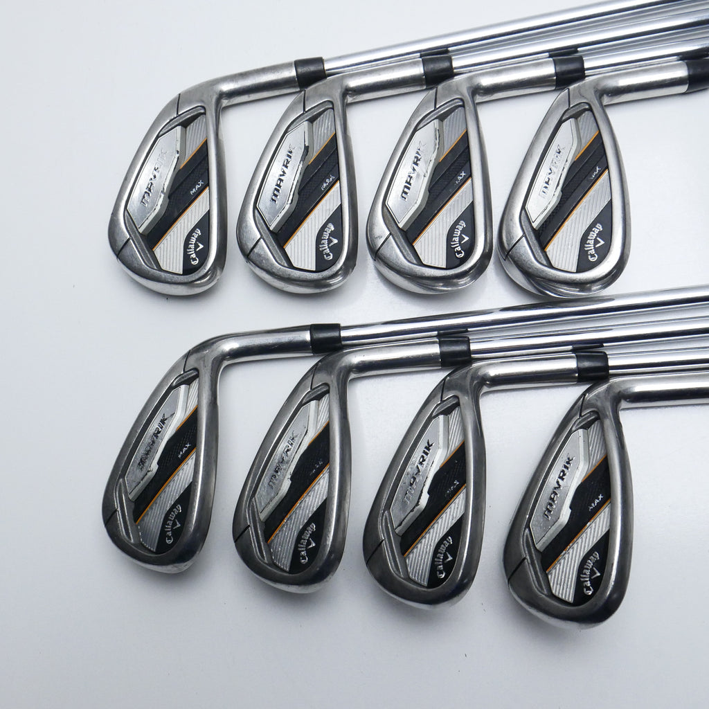 Used Callaway Mavrik Max Iron Set / 5 - SW + AW / Regular Flex