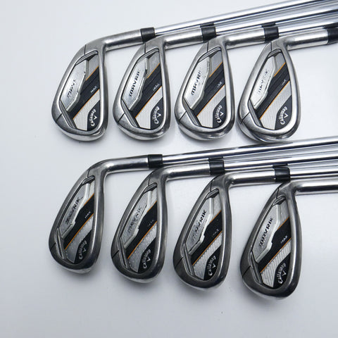 Used Callaway Mavrik Max Iron Set / 5 - SW + AW / Regular Flex