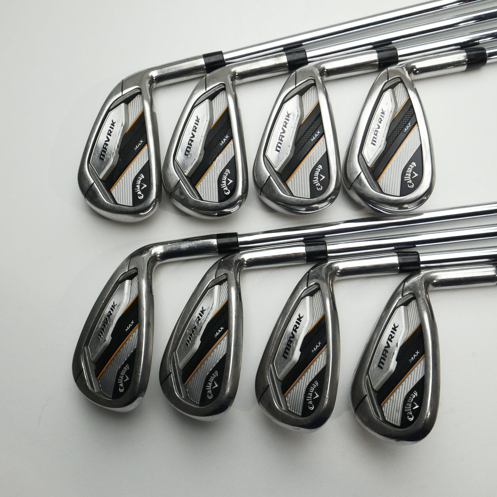 Used Callaway Mavrik Max Iron Set / 5 - SW + AW / Regular Flex