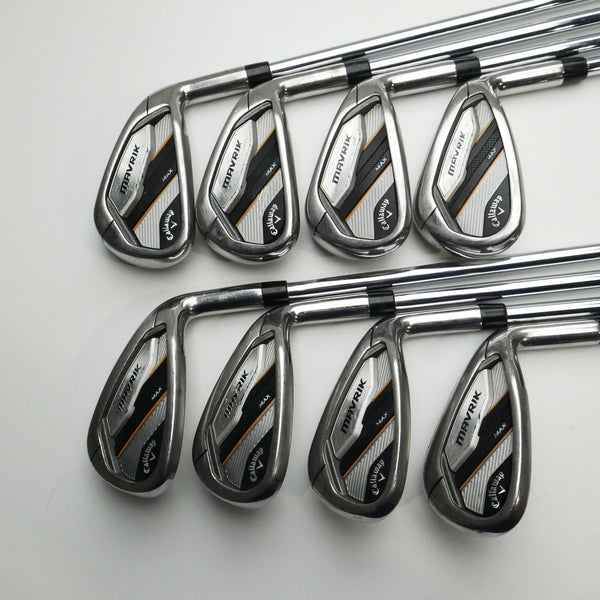 Used Callaway Mavrik Max Iron Set / 5 - SW + AW / Regular Flex