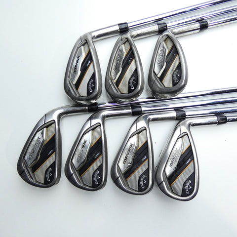 Used Callaway Mavrik Max Iron Set / 5 - SW / Stiff Flex