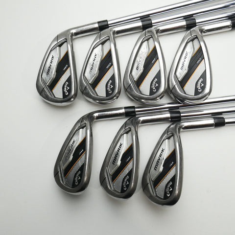 Used Callaway Mavrik Max Iron Set / 6 - SW + AW / Regular Flex