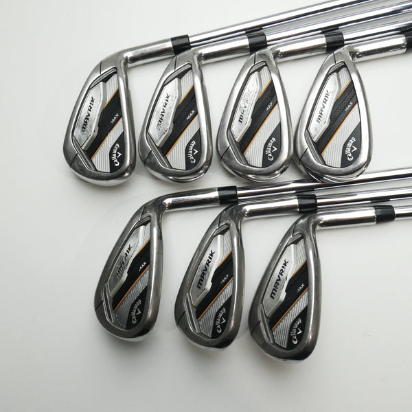 Used Callaway Mavrik Max Iron Set / 6 - SW + AW / Regular Flex