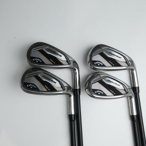 Used Callaway Mavrik Max Iron Set / 7 - PW / Ladies Flex
