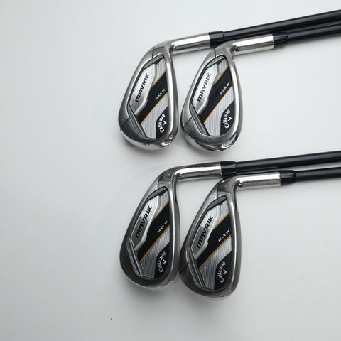 Used Callaway Mavrik Max Iron Set / 7 - PW / Ladies Flex