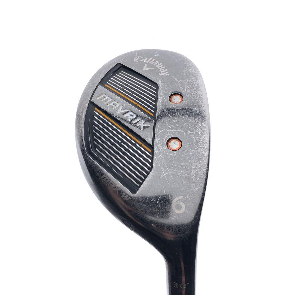 Used Callaway Mavrik Max W 6 Hybrid / 30.0 Degrees / Ladies Flex