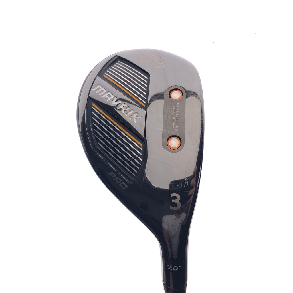 Used Callaway Mavrik Pro 3 Hybrid / 20 Degrees / Stiff Flex