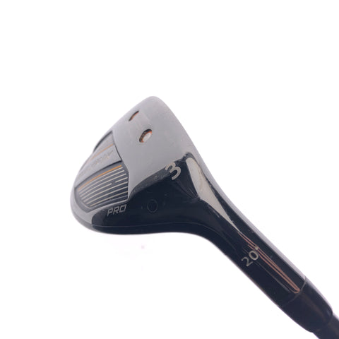 Used Callaway Mavrik Pro 3 Hybrid / 20 Degrees / X-Stiff Flex