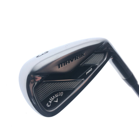 Used Callaway Mavrik Pro 3 Iron / 19.0 Degrees / VELOCORE X-Stiff Flex
