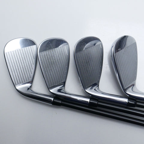 Used Callaway Mavrik Pro Iron Set / 4 - PW + AW / Stiff Flex