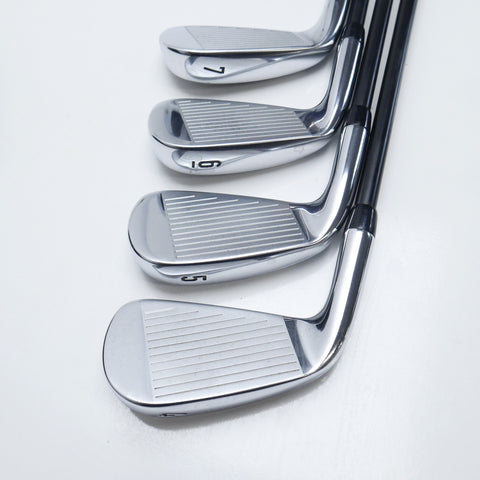 Used Callaway Mavrik Pro Iron Set / 4 - PW + AW / Stiff Flex