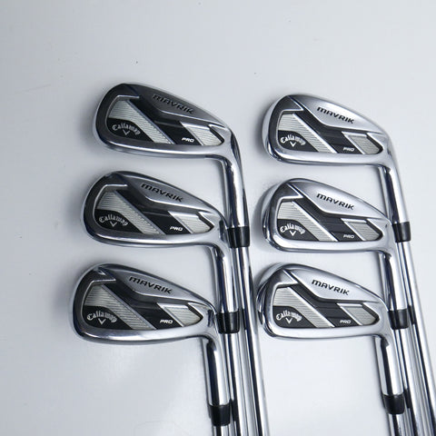 Used Callaway Mavrik Pro Iron Set / 5 - PW / Regular Flex