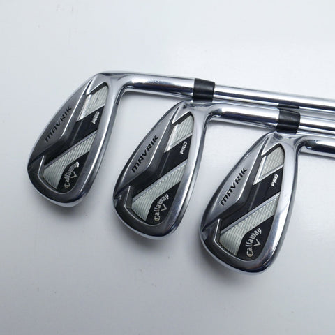 Used Callaway Mavrik Pro Iron Set / 5 - PW / Regular Flex