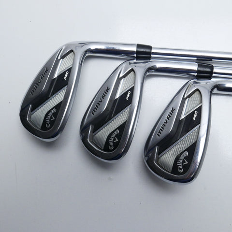 Used Callaway Mavrik Pro Iron Set / 5 - PW / Regular Flex
