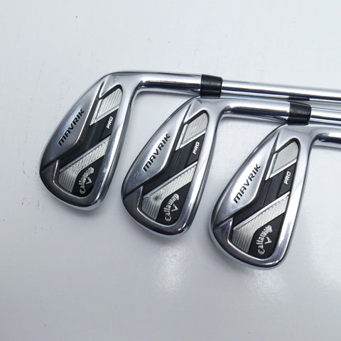 Used Callaway Mavrik Pro Iron Set / 5 - PW / Regular Flex