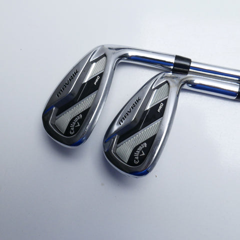 Used Callaway Mavrik Pro Iron Set / 6 - PW / Stiff Flex