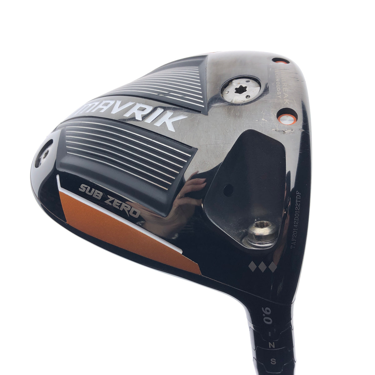 Used Callaway Mavrik Sub Zero Triple Diamond Driver / 9.0 Degrees / Stiff Flex