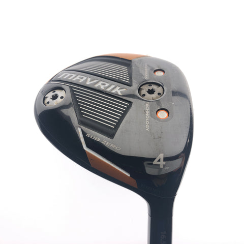 Used Callaway Mavrik Subzero 4 Fairway Wood / 16.5 Degrees / X-Stiff Flex