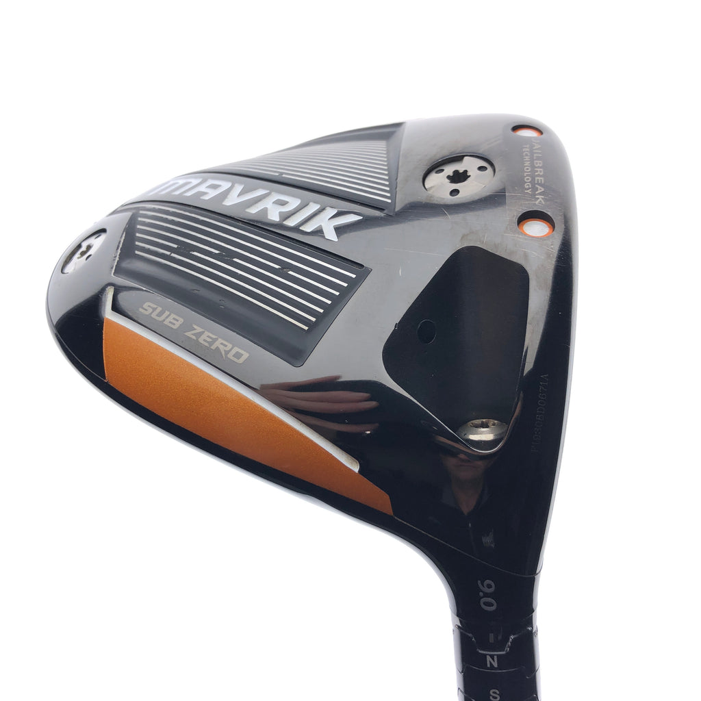 Used Callaway Mavrik Subzero Driver / 9.0 Degrees / Stiff Flex