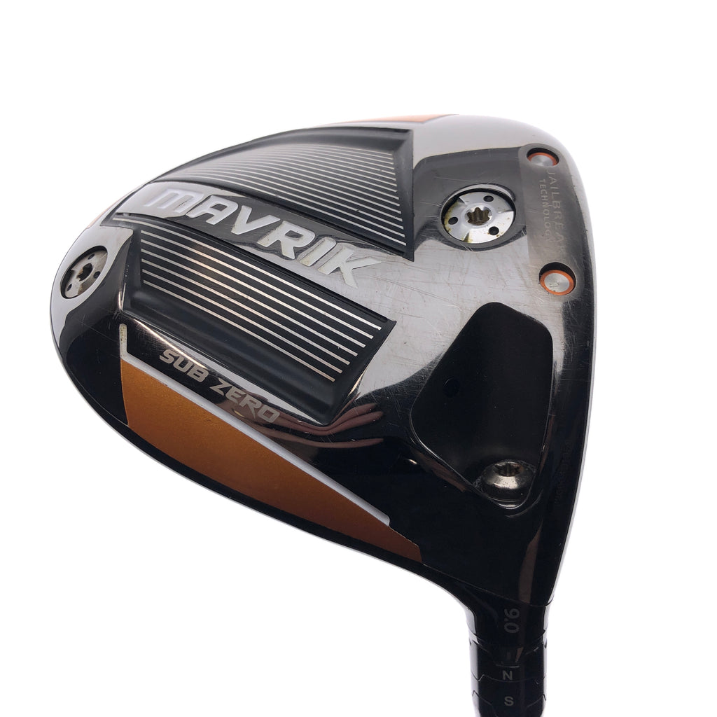 Used Callaway Mavrik Subzero Driver / 9.0 Degrees / Stiff Flex
