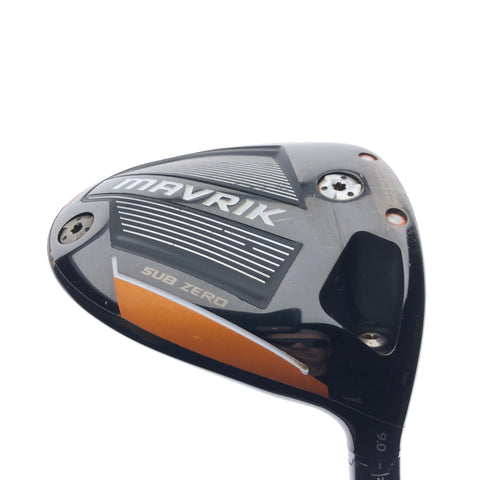 Used Callaway Mavrik Subzero Driver / 9.0 Degrees / Stiff Flex