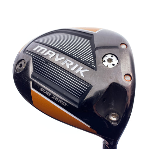 Used Callaway Mavrik Subzero Driver / 9.0 Degrees / X-Stiff Flex