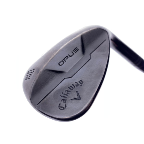 Used Callaway Opus Black Shadow Lob Wedge / 60.0 Degrees / Wedge Flex