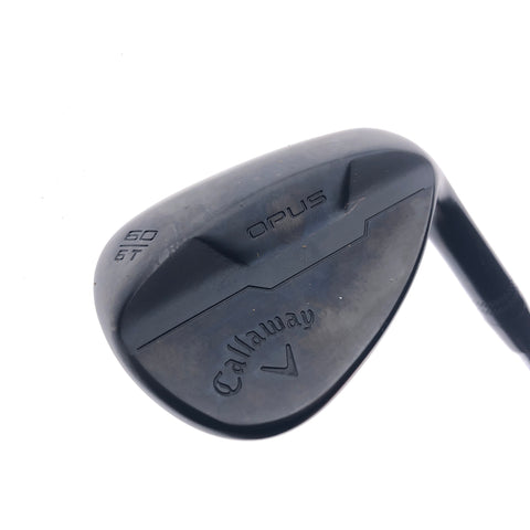 Used Callaway Opus Black Shadow Lob Wedge / 60.0 Degrees / Wedge Flex